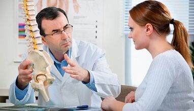 Methode fir Diagnostik vun Osteochondrose